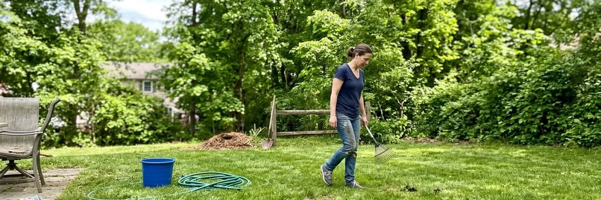 Cleaned up Westchester yard after tree removal